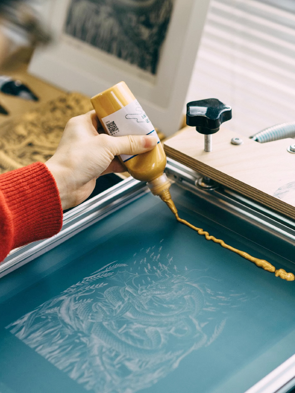 DIY Stencils Custom Screen Pri - Woodworking Logos บทวิจารณ์และราคา