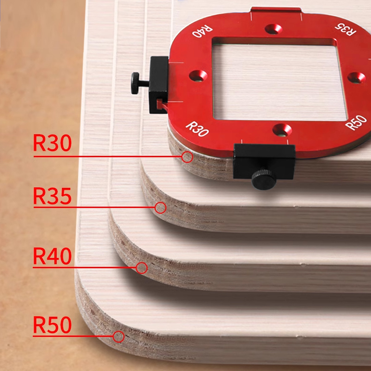 4 in 1 Arc Angle Positioning T - Woodworking Project Plans บทวิจารณ์และราคา