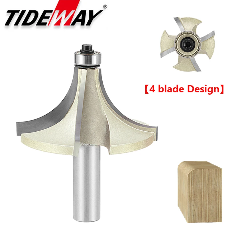 Tideway 4 Blades Round Corner  - Woodworking Nc บทวิจารณ์และราคา