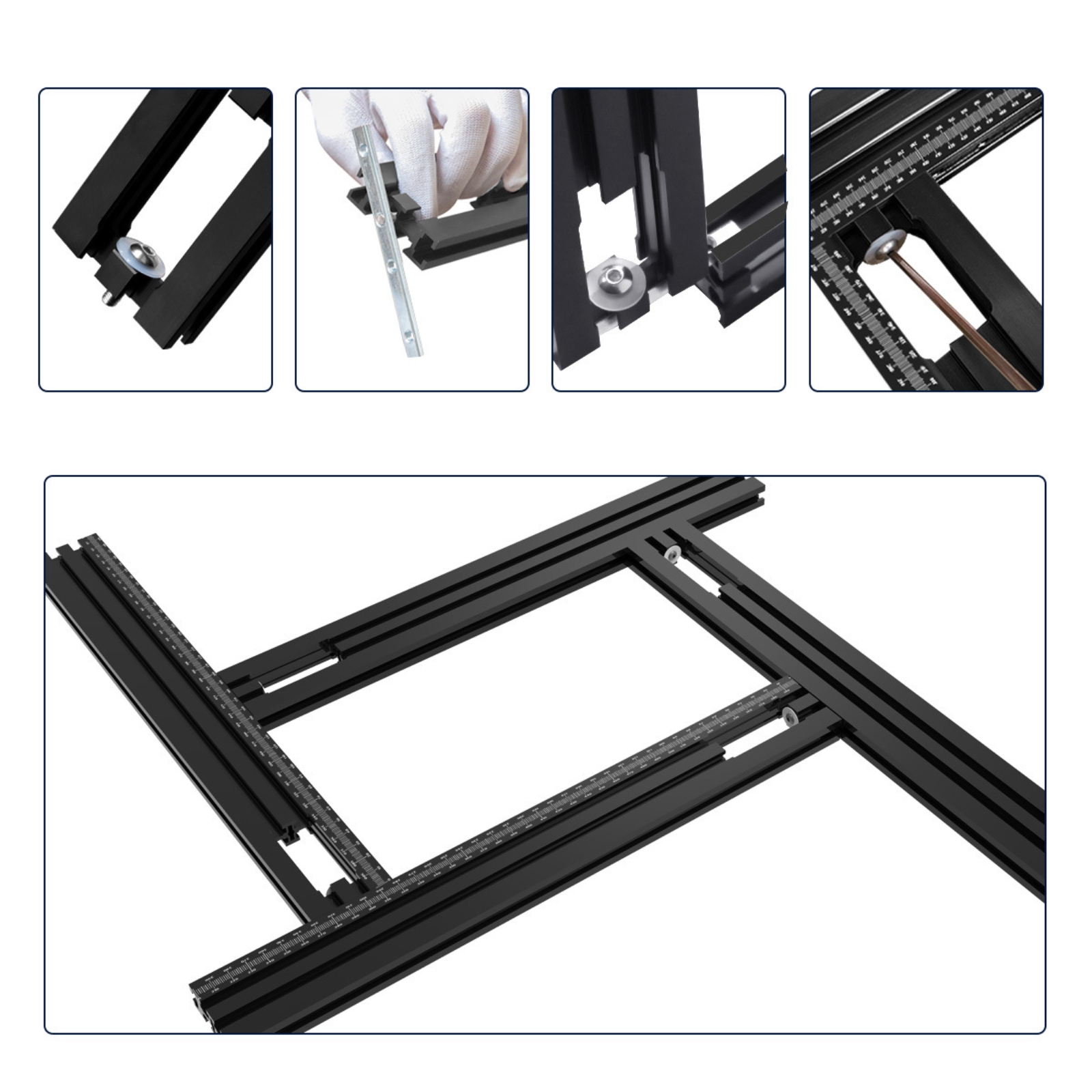 Routing Guide Tracks Metal Cut - Woodworking Kits บทวิจารณ์และราคา
