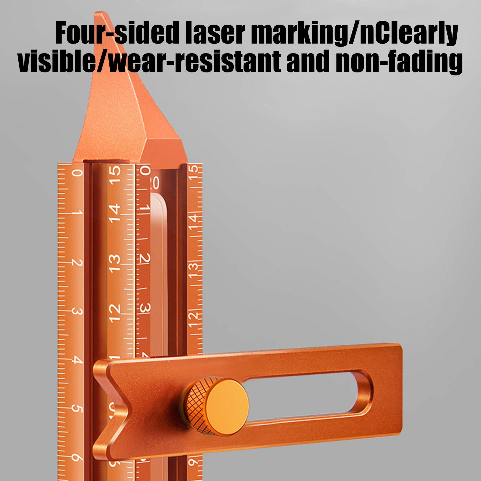 Wood Marking Tool 4-Sided Magn - Woodworking Gauge บทวิจารณ์และราคา