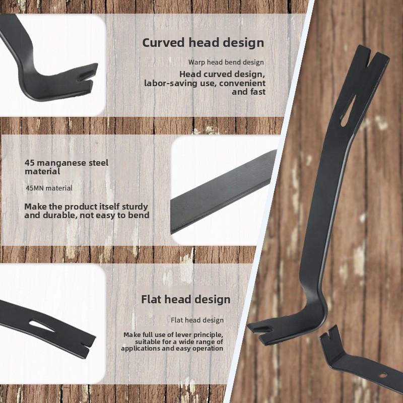 Crowbar High Carbon Steel Nail - Woodworking Class บทวิจารณ์และราคา