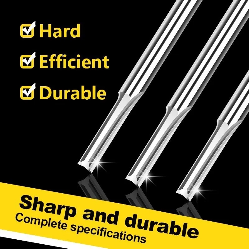 10pcs Carbide End Mill  3.175m - Woodworking Nc บทวิจารณ์และราคา
