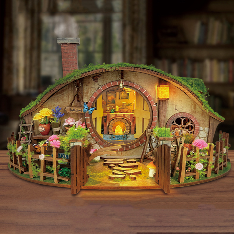 Wooden DIY Magic Ring Dollhous - Woodworking For Kids บทวิจารณ์และราคา