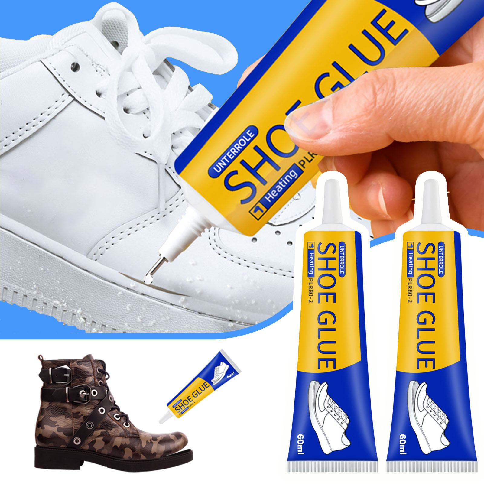1/3pcs 60ML Clear Shoe Repair  - Woodworking Resin บทวิจารณ์และราคา