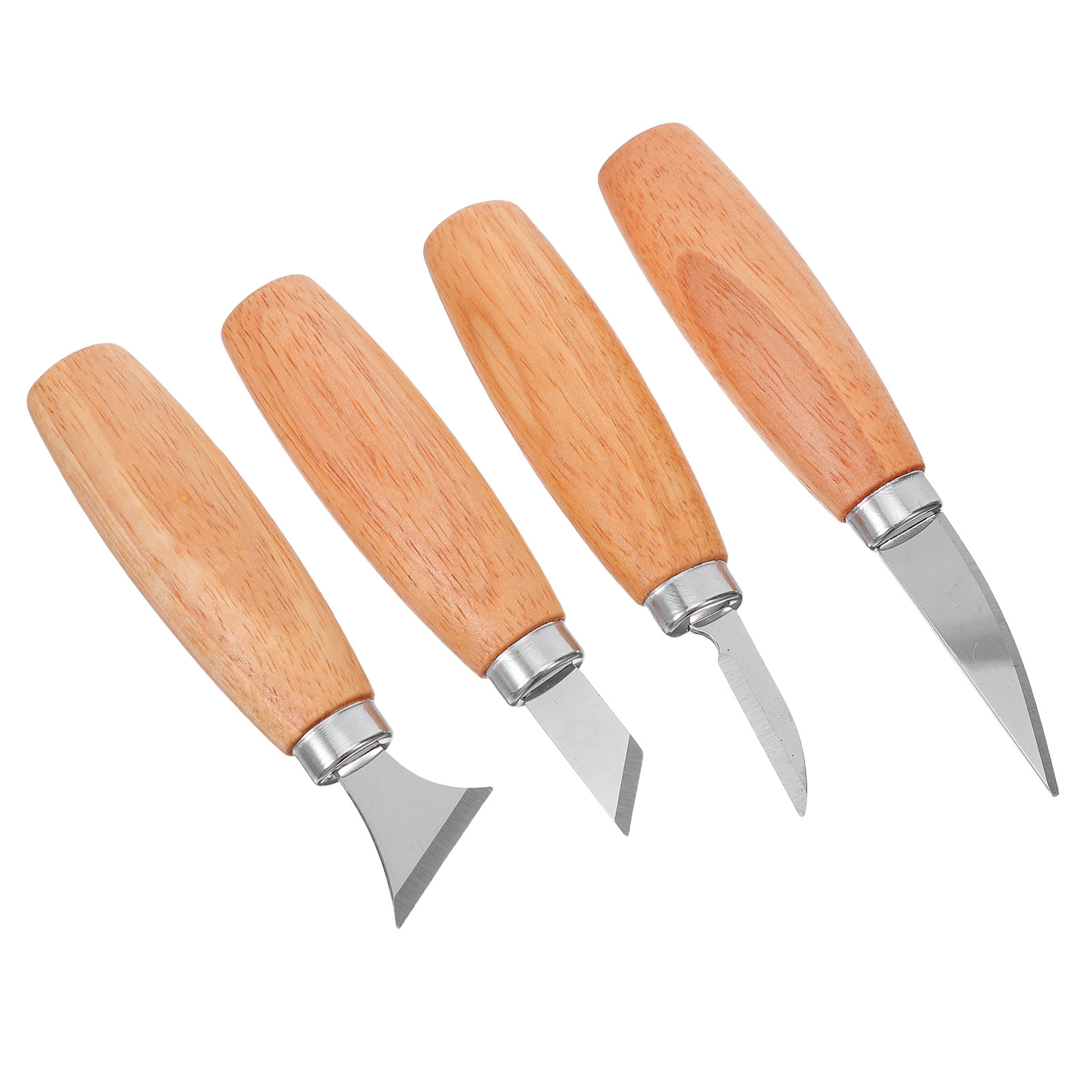 4Pcs Wood Carving Knives Set E - Woodworking Hand Tools บทวิจารณ์และราคา