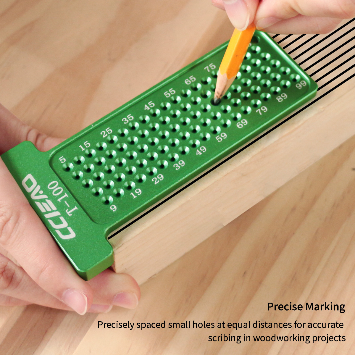 4 Inch/100MM Woodworking Scrib - Woodworking Gauge บทวิจารณ์และราคา