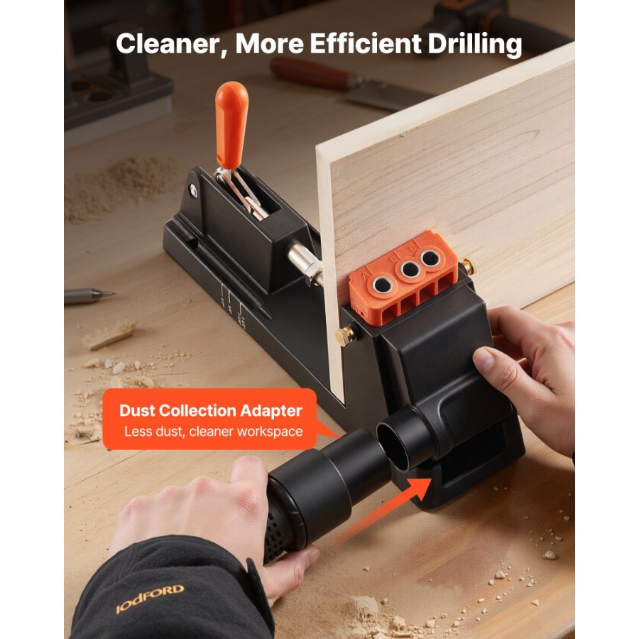 Pocket Hole Jig Kit 1/2 to 1-1 - Woodworking Kits บทวิจารณ์และราคา