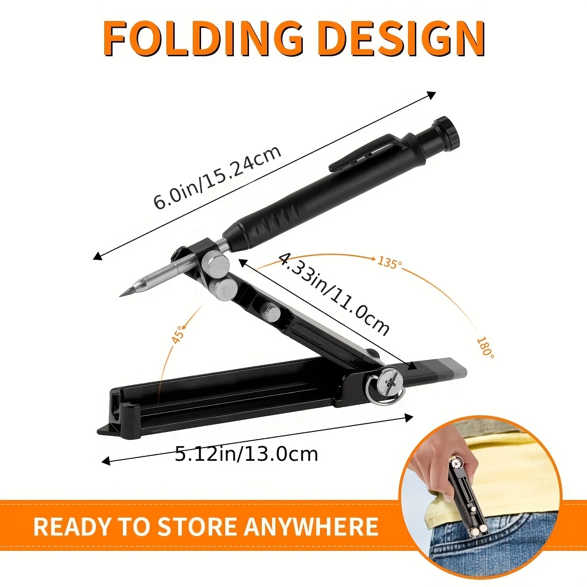 Multi-function Scribing Tool A - Woodworking Marking Knife บทวิจารณ์และราคา