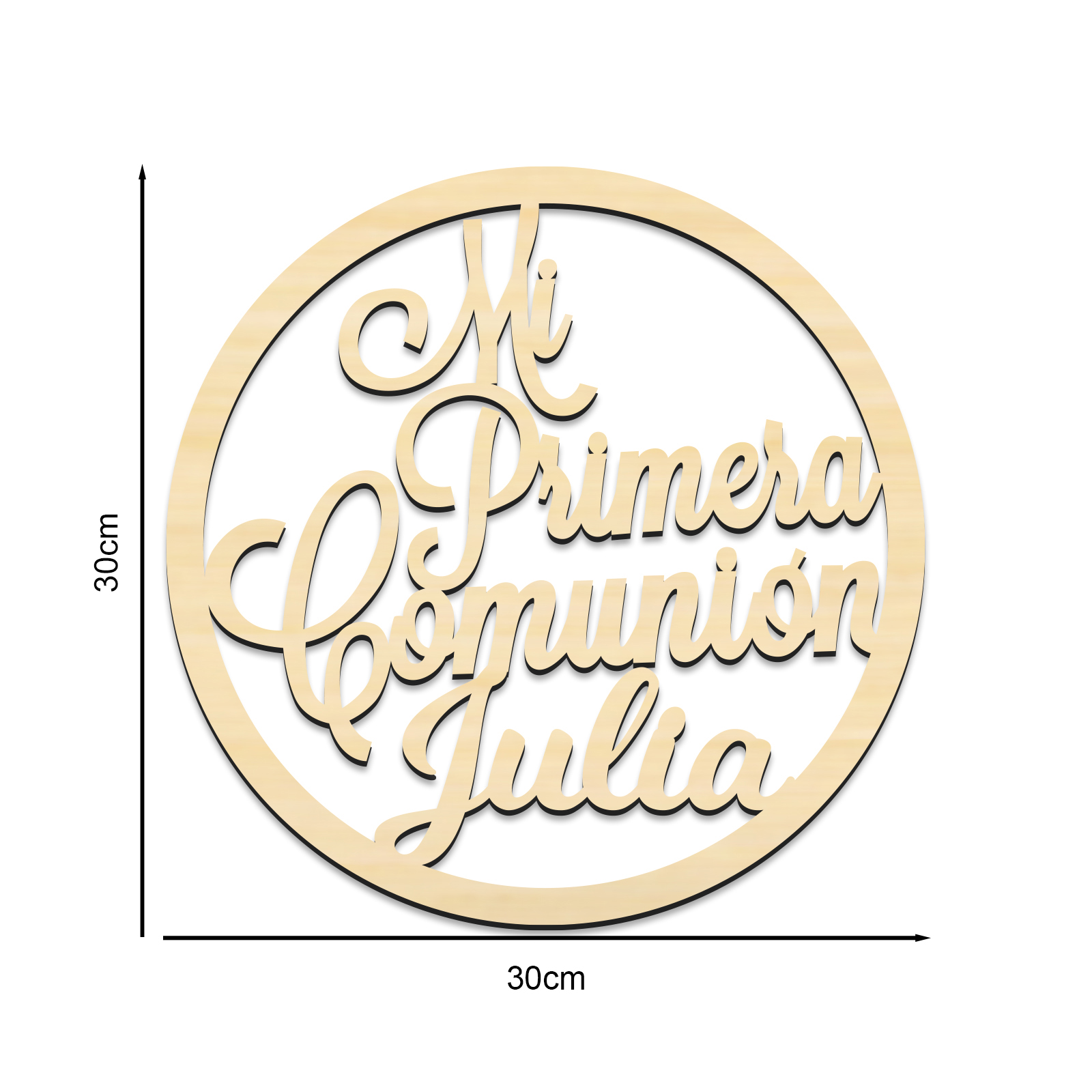 Personalized MY First Communio - Woodworking Logos บทวิจารณ์และราคา