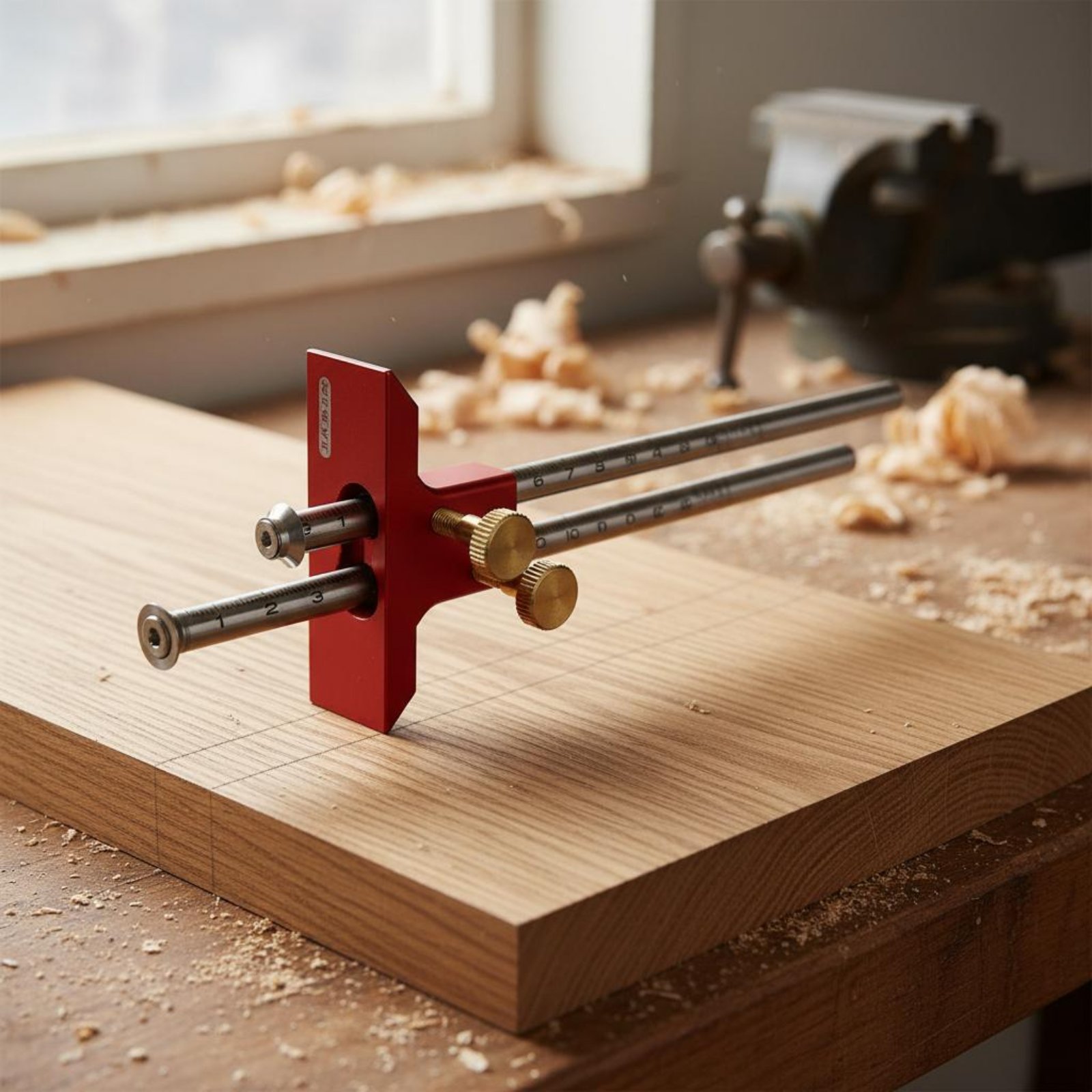Double Head Marking Gauge Alum - Woodworking Gauge บทวิจารณ์และราคา