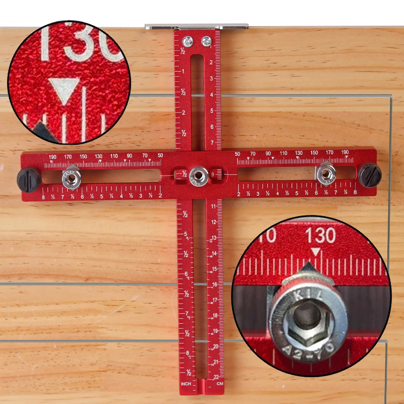 Metric/Inch Handle Template Ji - Woodworking Project Plans บทวิจารณ์และราคา