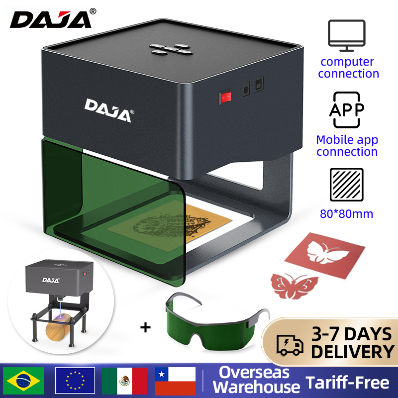 DAJA DJ6 Mini Portable Laser E - Woodworking Logos บทวิจารณ์และราคา