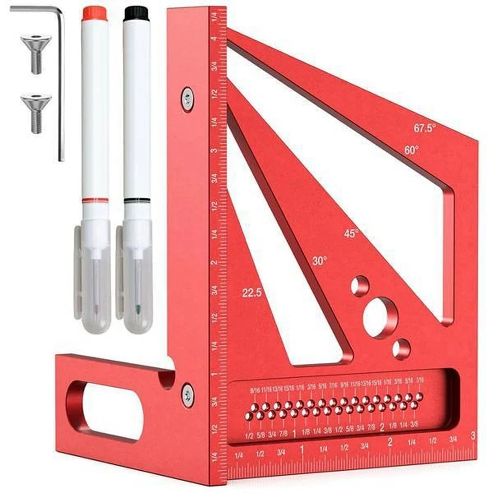 Red 3D Multi Angle Measuring R - Woodworking Workshop Layout บทวิจารณ์และราคา