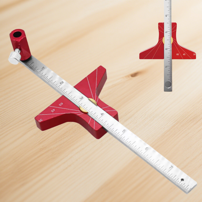Aluminum Height Gauge Woodwork - Woodworking Gauge บทวิจารณ์และราคา